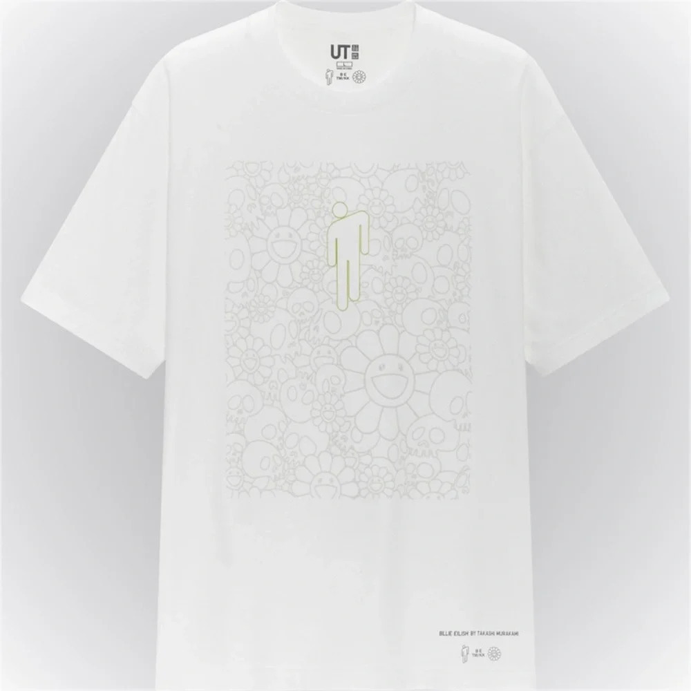 🆕 Billie Eilish Takashi Murakami T Shirt